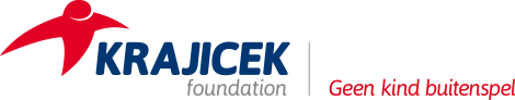 Logo Krajicek Foundation geen kind buitenspel