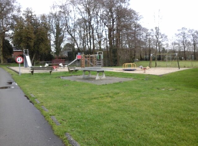 Speelveld bij kantine