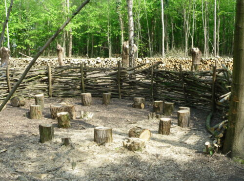 Speelplek Speelbos Kerkenblokbos