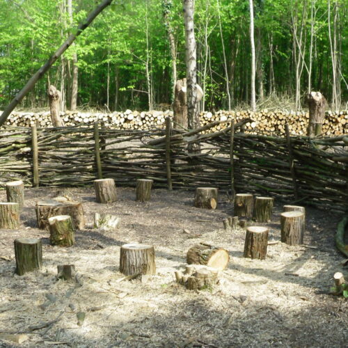 Speelplek Speelbos Kerkenblokbos